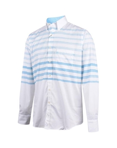 Мужская яхтенная рубашка blue white Paul & shark