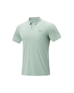 Мужская поло светло-зеленая Li-ning