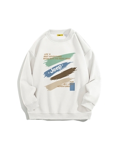 Свитшот мужской, белый Jeep