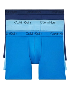 Мужские трусы 3 штуки, светло-голубой Calvin klein