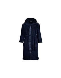 Халат Sponge, синий Emporio armani
