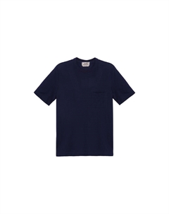 HERMES Футболка мужская темно-синяя Hermès