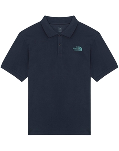 Мужская поло морского синего цвета The north face