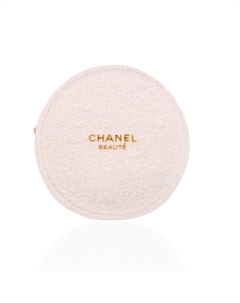 Круглая косметичка для хранения портативная Chanel
