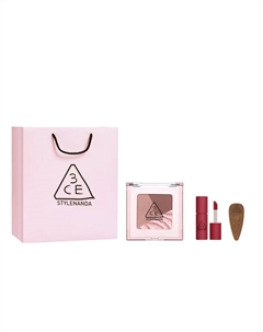 Тени для век Block три цвета Natural Clear 3ce