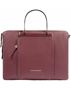 Сумка Circle, женская, кожа натуральная, бургунди Piquadro