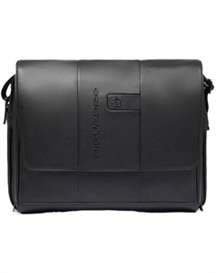 Сумка-мессенджер Urban, кожа натуральная, черный Piquadro