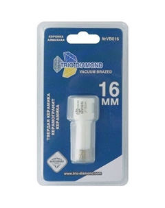 Коронка VB016, по керамограниту, M14 Trio-diamond