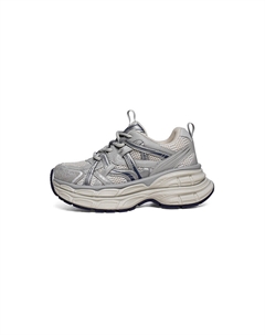 Низкие массивные кроссовки женские, серый Red dragonfly