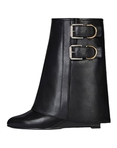 Ботинки Shark Lock высотой 6 см женские black, Original Shoe Box Included Givenchy