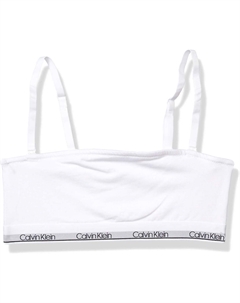 Бюстгальтер-бралетт Girls Modern Cotton Bralette, Single - Classic White Calvin klein
