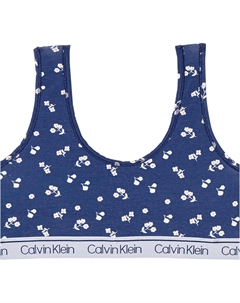 Комплект из 2 бюстгальтеров-бралеттов Girls Modern Cotton, Wild Flower/Heather Grey Calvin klein
