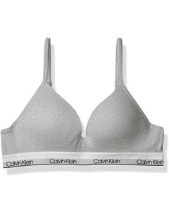 Большой бесшовный гибридный бюстгальтер для девочек, Heather Gray Calvin klein