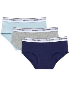 Нижнее белье Girls Hipster Panty, упаковка, 3-Pack Symphony/H Grey/Empryean Calvin klein