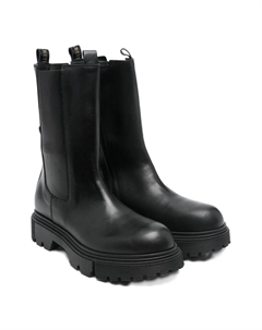 Кожаные ботинки, черный Elisabetta franchi la mia bambina