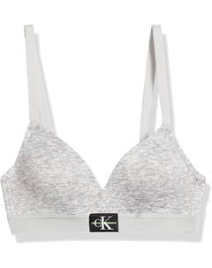 Бюстгальтер для девочек с формованной монограммой и регулируемыми бретелями, Heather Grey Calvin klein