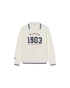 Нью-Йорк Янкиз свитшот унисекс кремовый Mlb