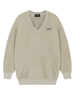 Унисекс худи цвета хаки We11done