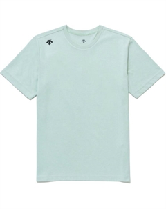 Футболка унисекс, зеленый Descente