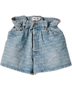 Женские повседневные шорты, синий Miu miu