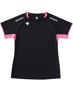 Футболка женская, черный Descente