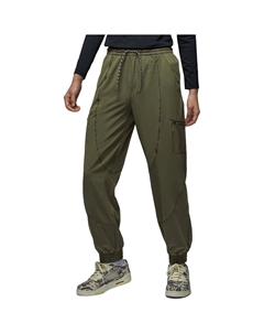 Спортивные брюки SportTunnel FW24 вязаные женские Medium Olive Green/Khaki Green, оливковый зеленый/хаки зеленый Jordan