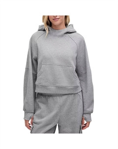 Свитшот серии Scuba для женщин, серый Lululemon