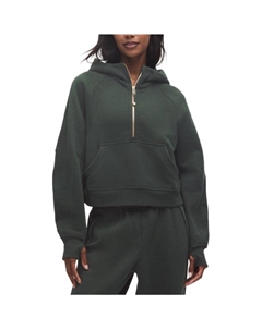 Свитшот серии Scuba для женщин, зеленый/золотой Lululemon