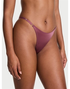 Гладкие регулируемые бразильские трусики с бретельками сзади, smooth purple vapor Very sexy