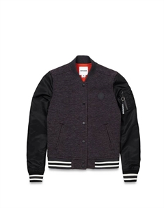 Бейсбольная куртка Women's, темно-серый Converse