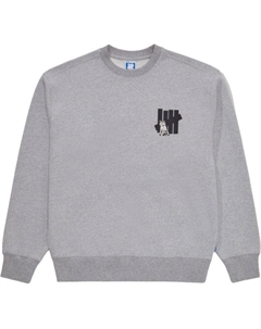 Праздничный свитшот Unisex, серый Undefeated
