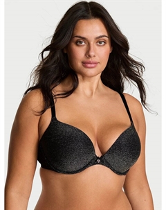 Бюстгальтер пуш-ап с блестками, shimmer black Body by victoria
