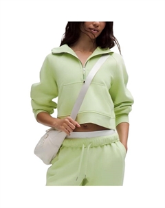 Свитшот серии Scuba для женщин, зеленый Lululemon