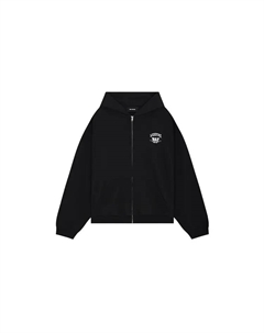 Толстовка с логотипом на молнии, черный We11done