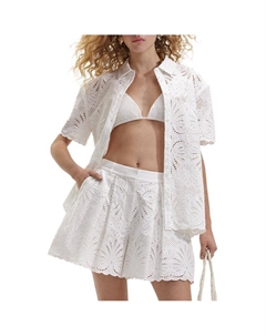 Рубашка Self portrait Женская Белая Self-portrait