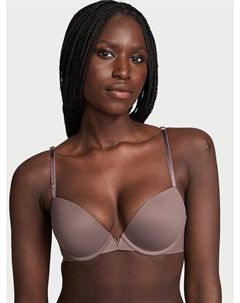 Гладкий бюстгальтер пуш-ап, smooth cloudy grey Love cloud