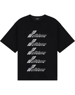 Футболка унисекс черная We11done