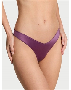 Гладкие трусики-стринги с высокой посадкой и ремешками сзади, smooth mauve mist Very sexy