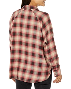 Женская рубашка Harrison Raglan (стандартная и плюс), James Plaid Syrah Levi's®