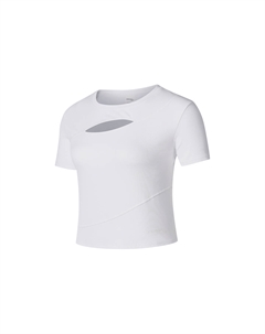 Футболка женская жемчужно-белая Pearl White Saucony