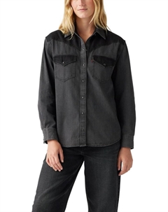 Женская рубашка Sawyer Western, Practically Pieced Dark Levi's®