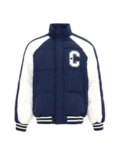 Пуховик унисекс синий Converse