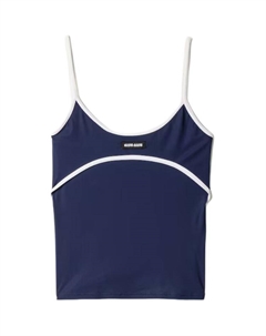 Женский топ Blue White Miu miu