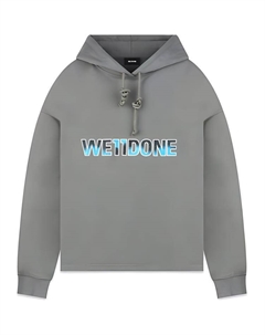Свитшот унисекс серый We11done