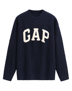 Джемпер унисекс, синий Gap