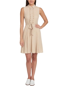 ПЛАТЬЕ Женское, Beige Tommy hilfiger