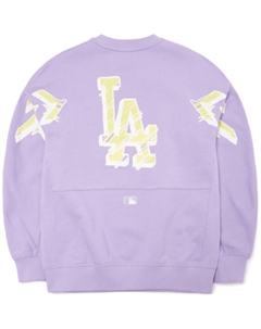 Свитшот Los Angeles Dodgers унисекс фиолетовый Mlb