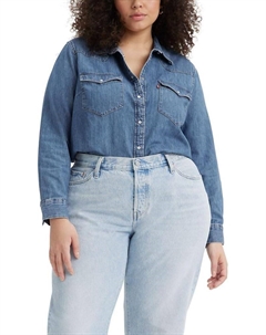 Женская джинсовая рубашка 725 с высокой талией (также доступны в размере Plus), Mighty Fine Levi's®
