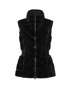 Пуховая жилетка женская, черный Mackage