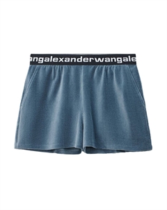 Повседневные шорты женские, синий Alexander wang